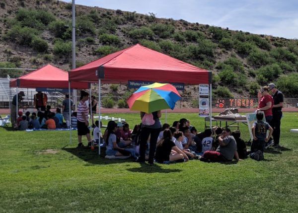 Two of our CEC Phoenix employees volunteer at the Southern Gila Water Festival