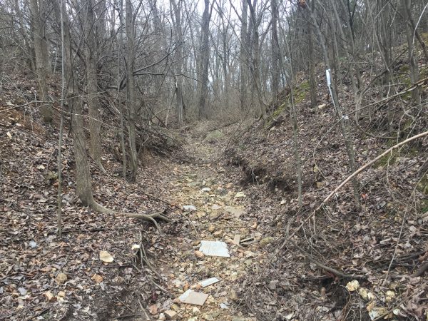 Ephemeral features such as this one are not federally regulated under the Navigable Waters Protection Rule.
