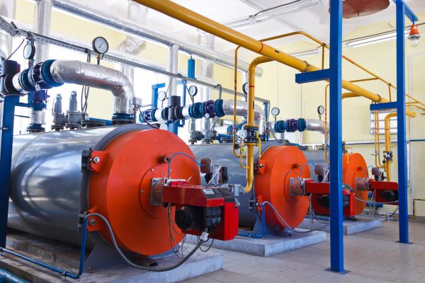 Industrial boilers like these are subject to the Boiler MACT Rule