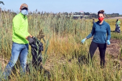 CEC Boston takes part in the 2020 Neponset River Fall Cleanup.