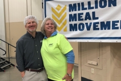 CEC Indianapolis staff and a few family members volunteer at the Million Meal Marathon 2019