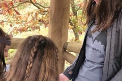 Jackie Rockey assisted with the 2019 Celebrate Autumn—All About Bats event held at Pittsburgh Botanic Garden