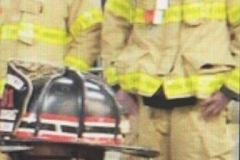 Charlie Glynn (right) of CEC Pittsburgh; Kennedy Township Fire Department, PA